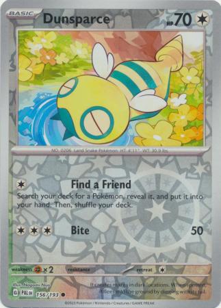Dunsparce - 156/193 - Common [sv02-156] [Reverse Holo]