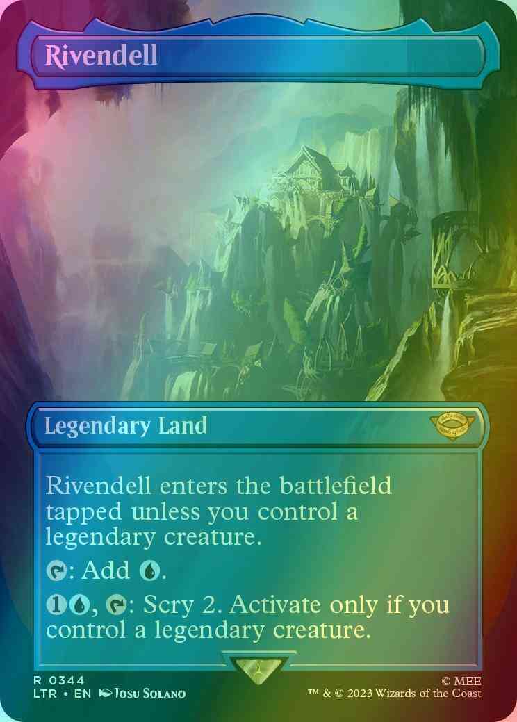 Rivendell [344] [Borderless] [The Lord of the Rings: Tales of Middle-earth] [Foil]