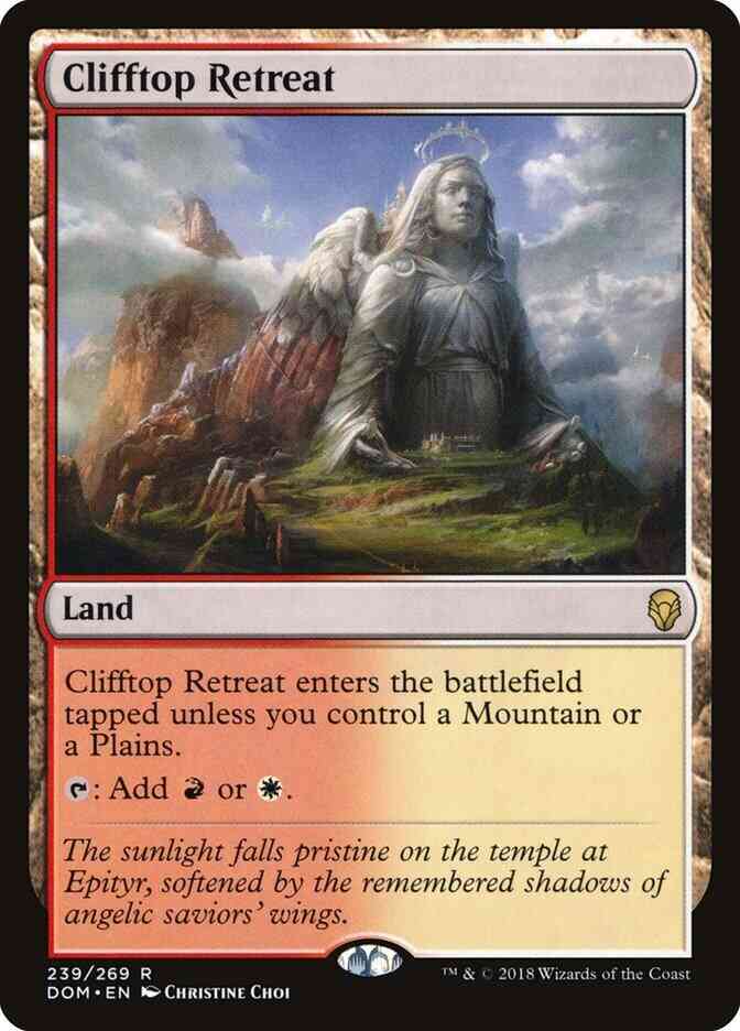 Clifftop Retreat [239] [Dominaria] [Non-Foil]