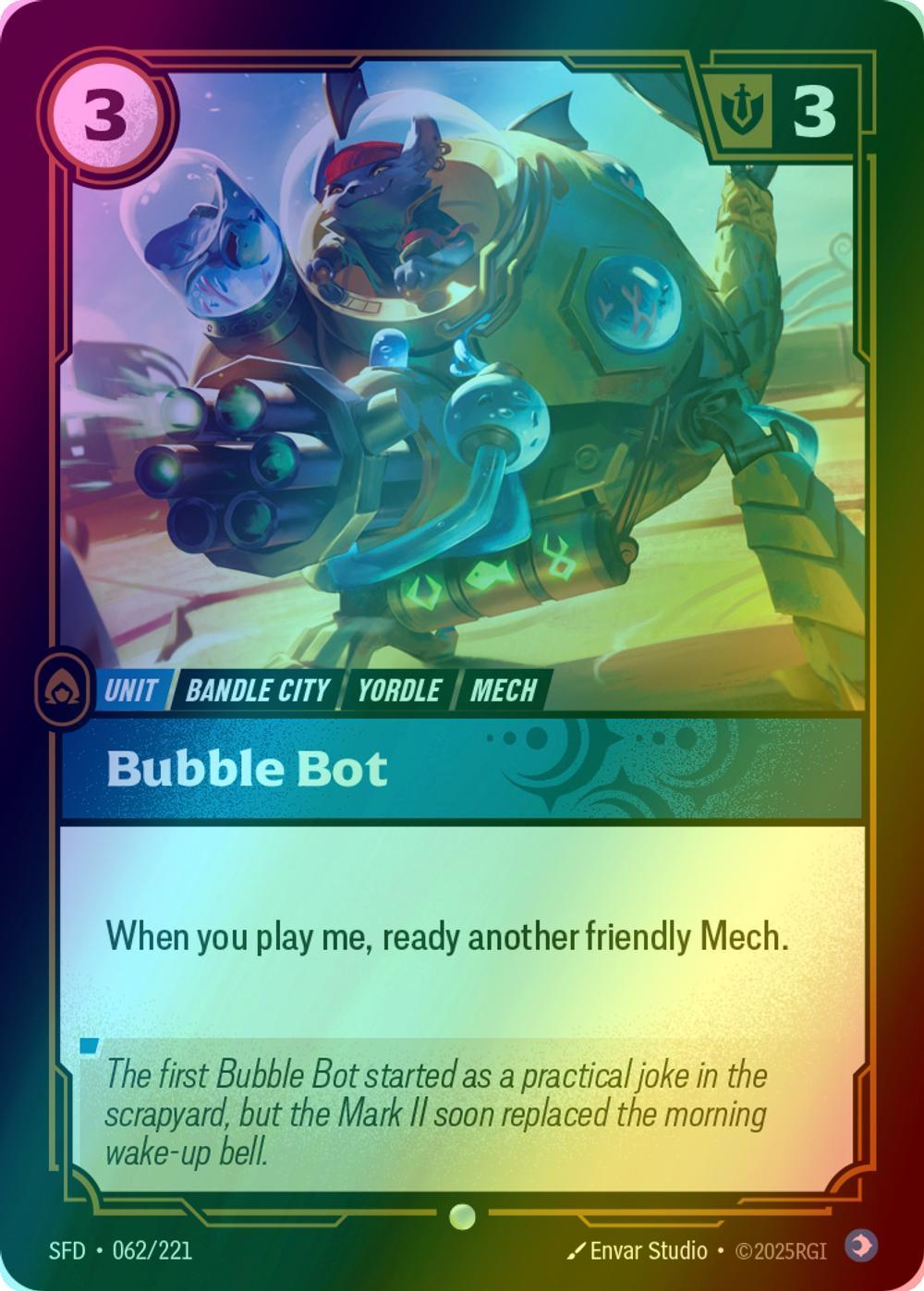 Bubble Bot - 062/221 [Spiritforged] [Foil]