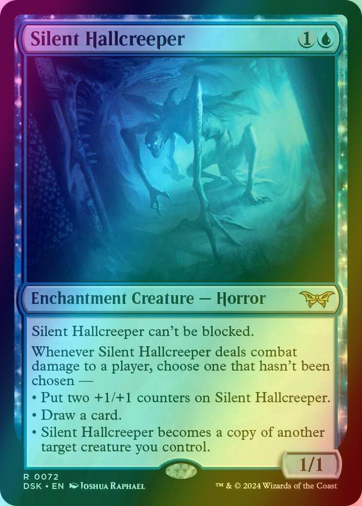 Silent Hallcreeper [72] [Duskmourn: House of Horror] [Foil]