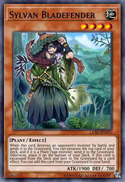 Sylvan Bladefender - LVAL-EN000 - Super Rare - Unlimited