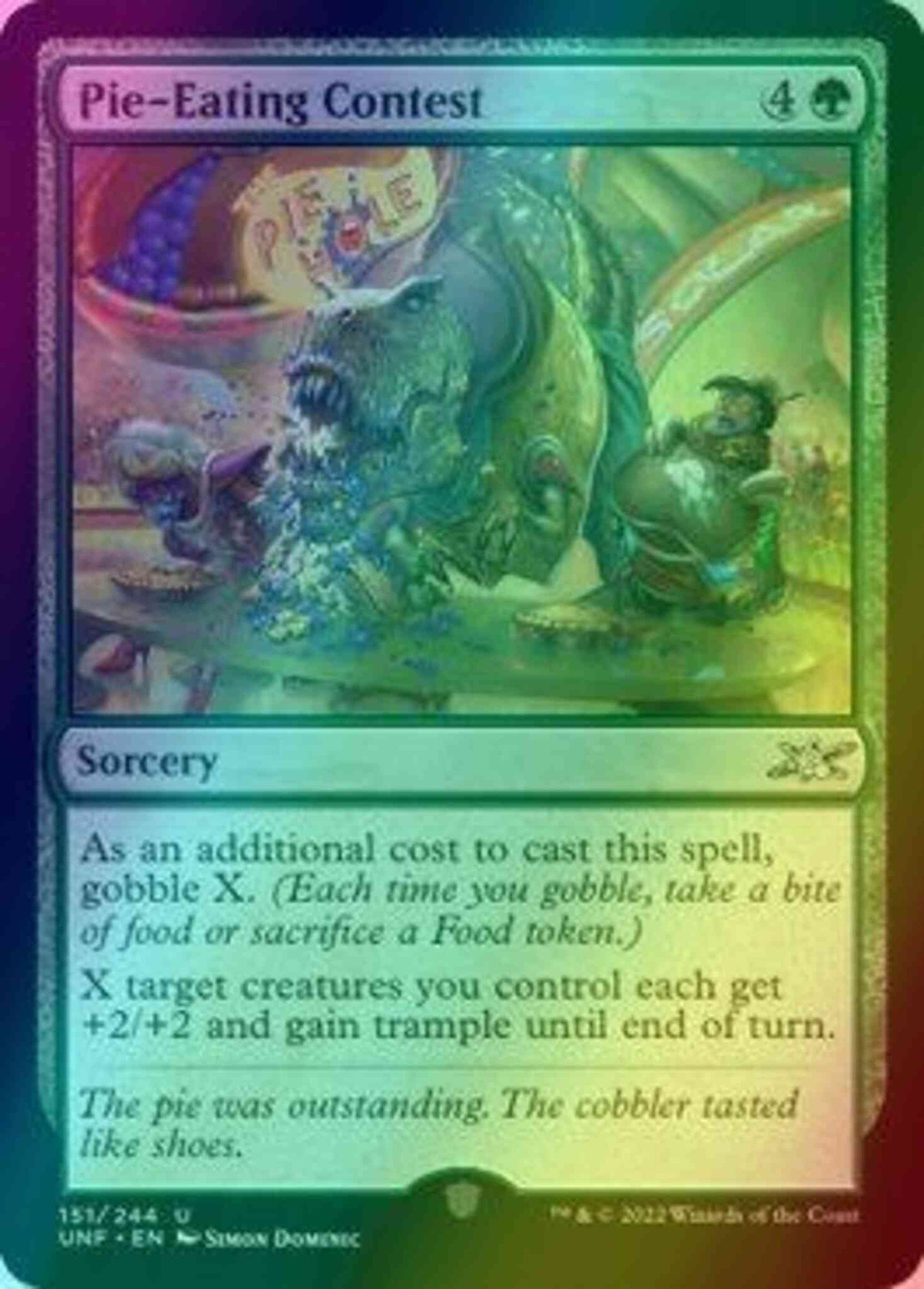 Pie-Eating Contest [151] [Unfinity] [Foil]