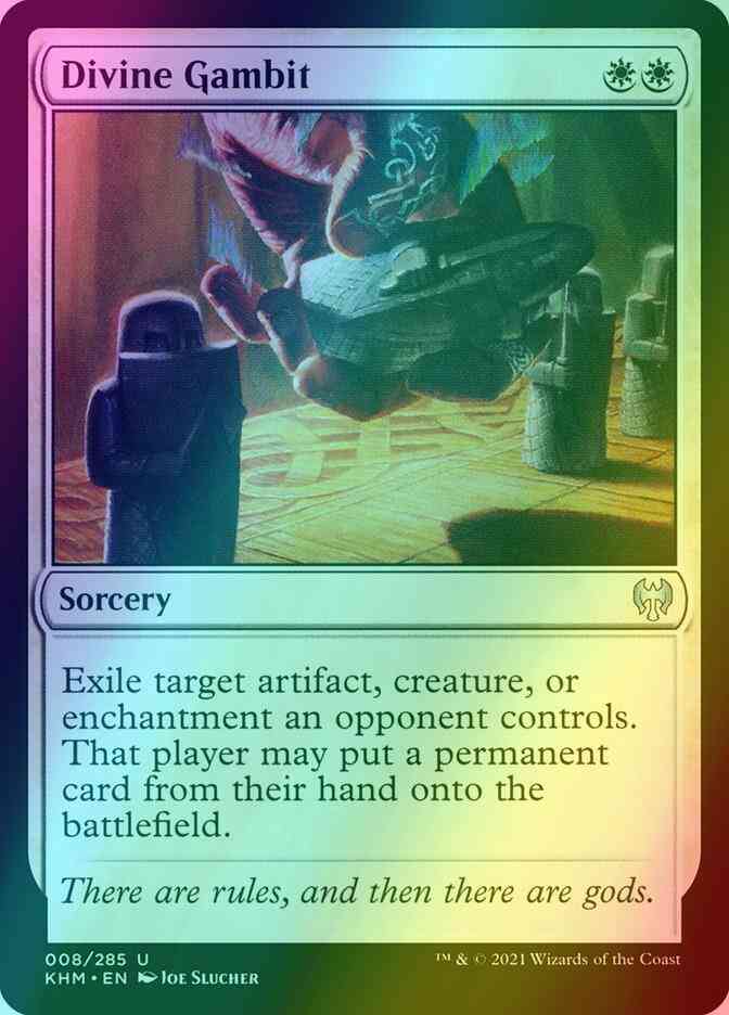 Divine Gambit [8] [Kaldheim] [Foil]