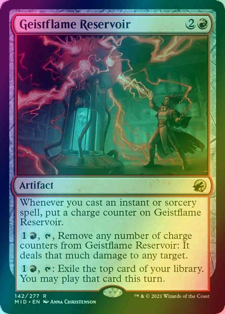 Geistflame Reservoir [142] [Innistrad: Midnight Hunt] [Foil]