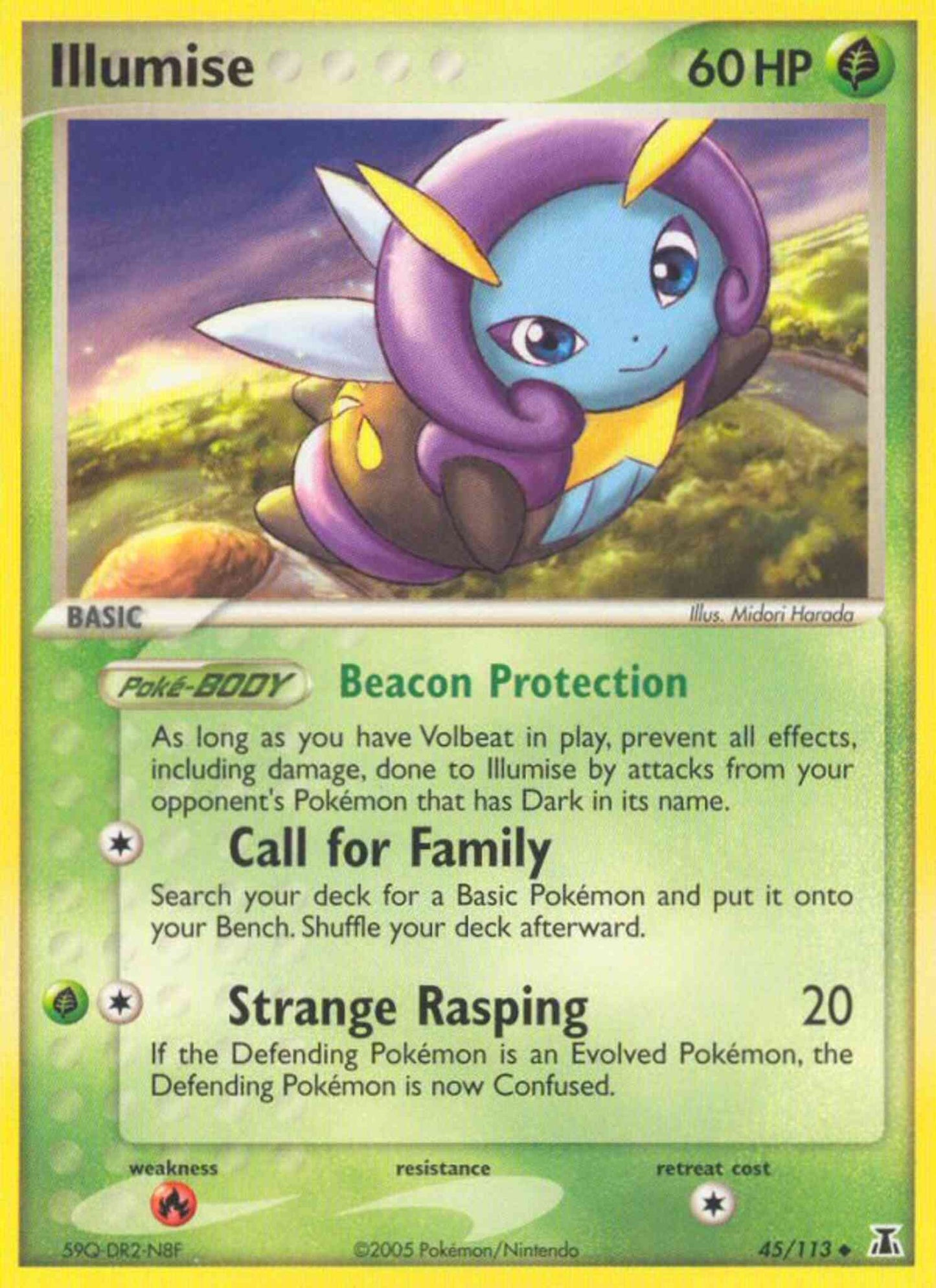 Illumise - 45/113 - Uncommon [ex11-45] [Reverse Holo]