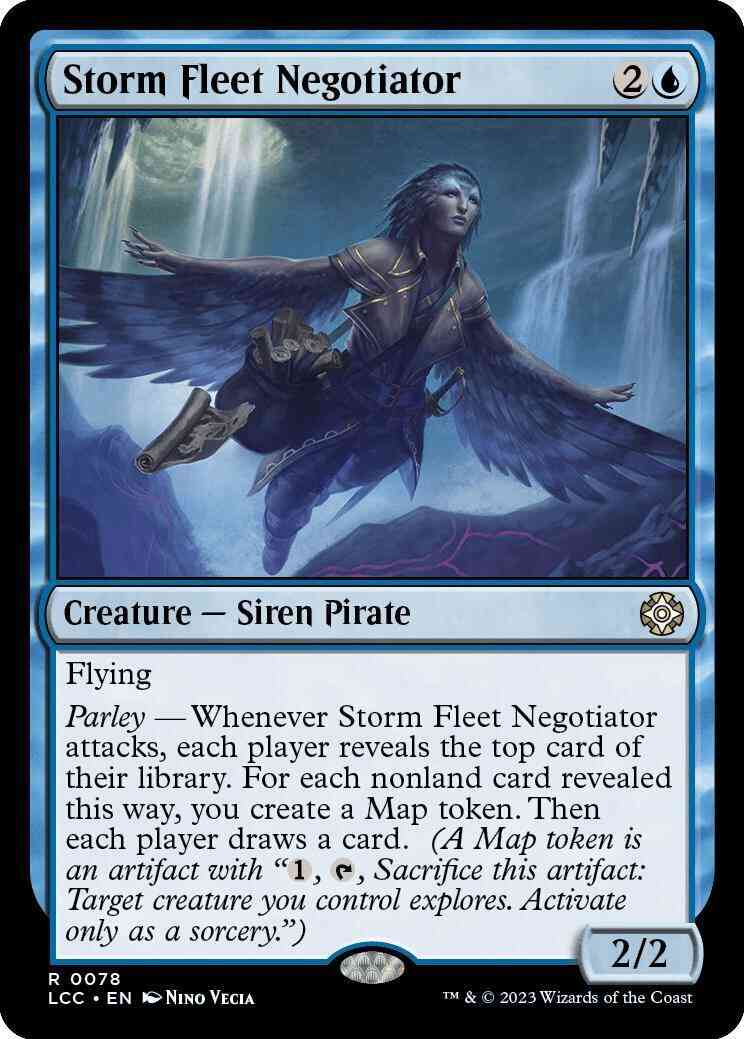 Storm Fleet Negotiator [78] [The Lost Caverns of Ixalan: Commander] [Non-Foil]
