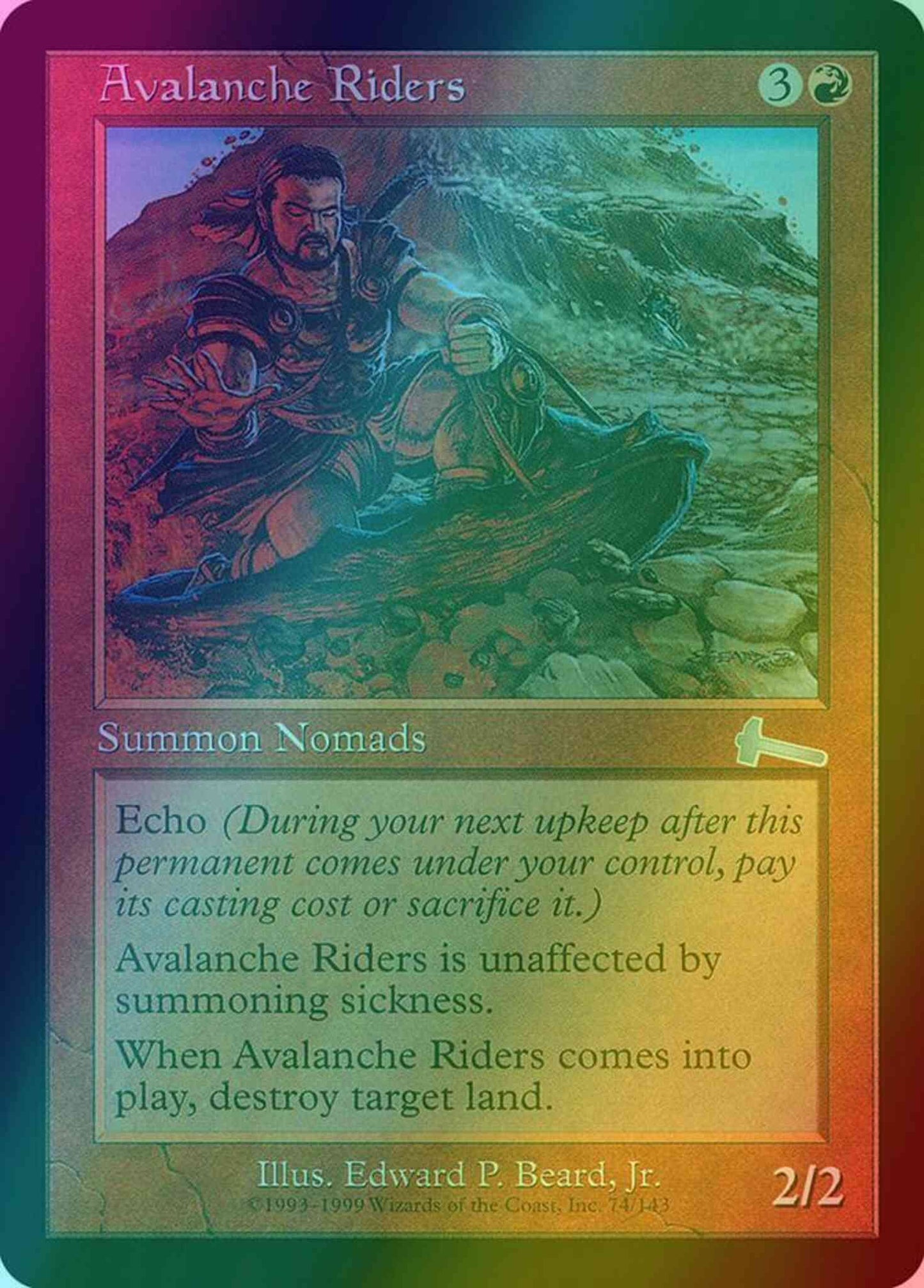 Avalanche Riders [74] [Urza's Legacy] [Foil]