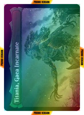 Titania, Voice of Gaea // Titania, Gaea Incarnate [193s] [Prerelease] [The Brothers' War: Promos] [Foil]