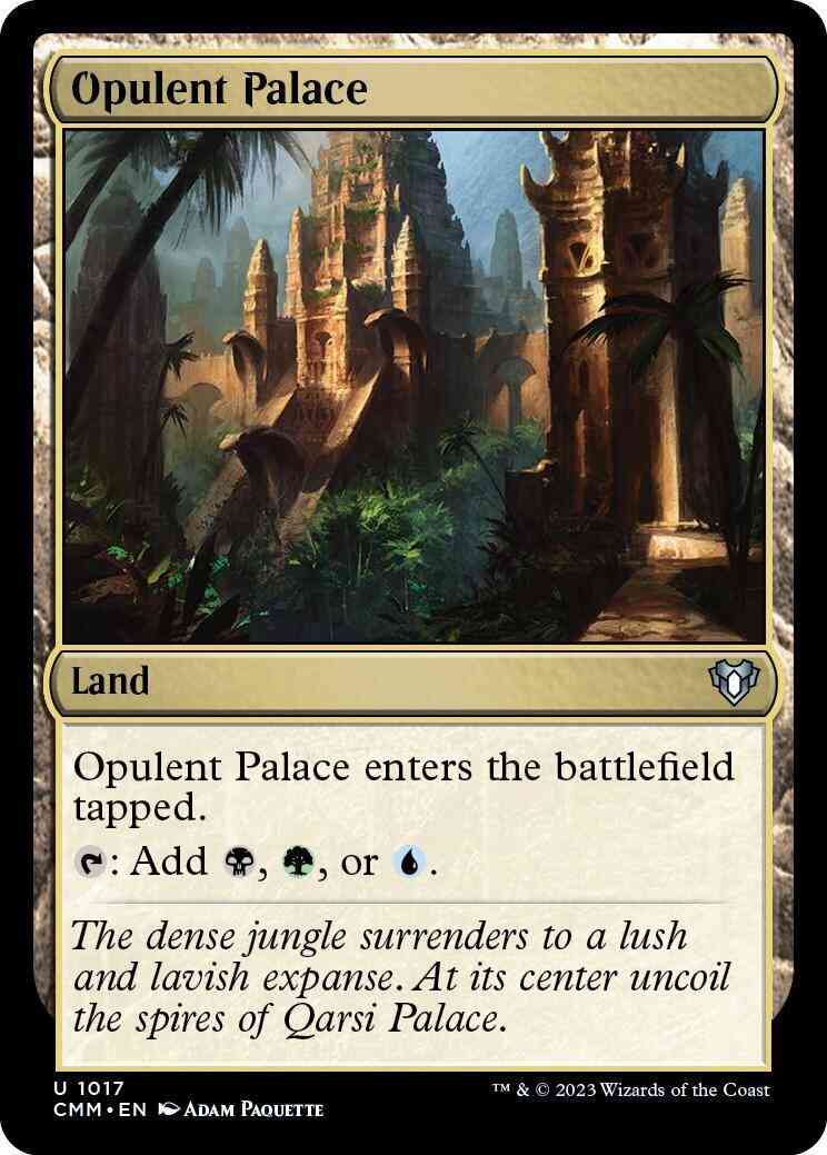 Opulent Palace [1017] [Commander Masters] [Non-Foil]