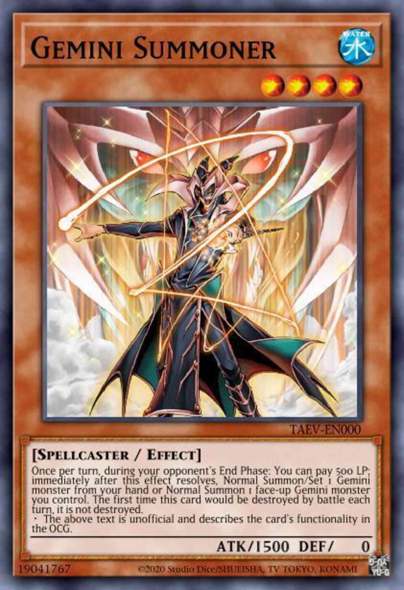 Gemini Summoner - TAEV-EN000 - Secret Rare - Unlimited