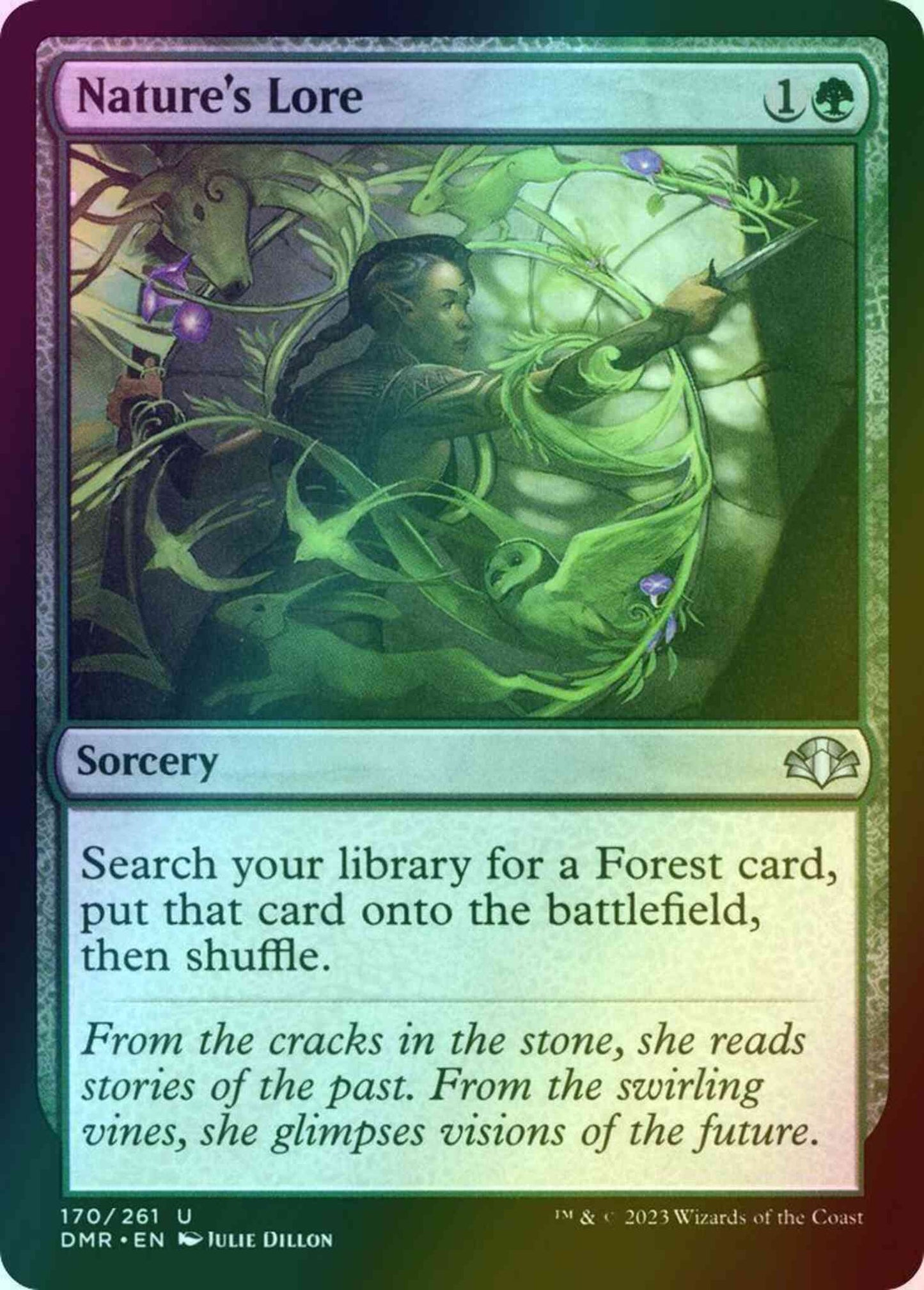 Nature's Lore [170] [Dominaria Remastered] [Foil]