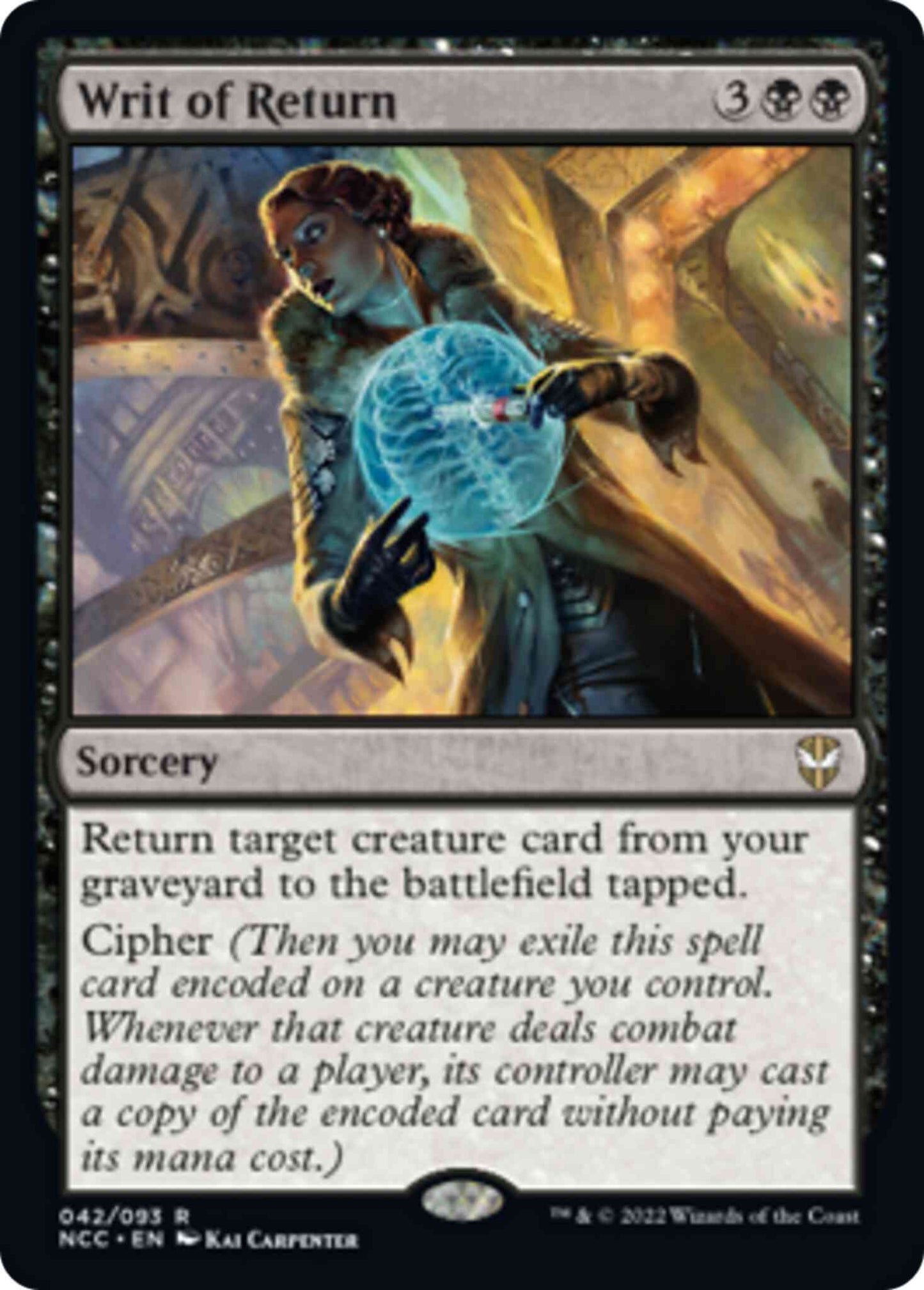 Writ of Return [42] [Streets of New Capenna: Commander] [Non-Foil]