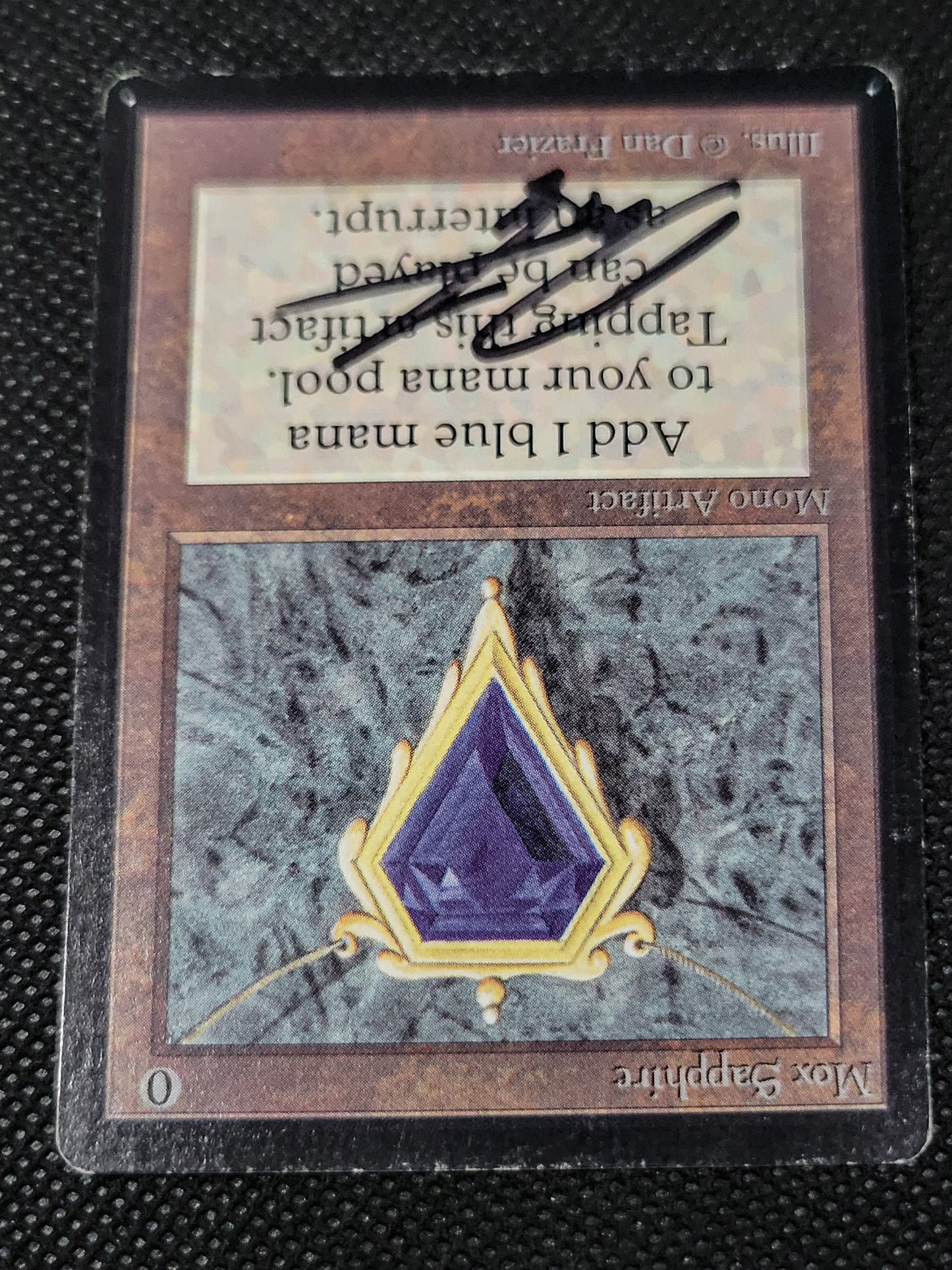 Mox Sapphire — Signed — ID 16927