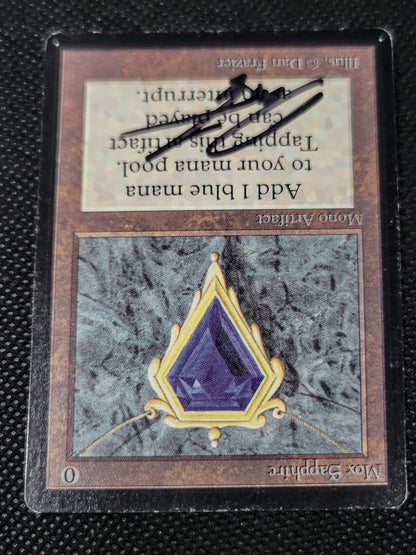 Mox Sapphire — Signed — ID 16927