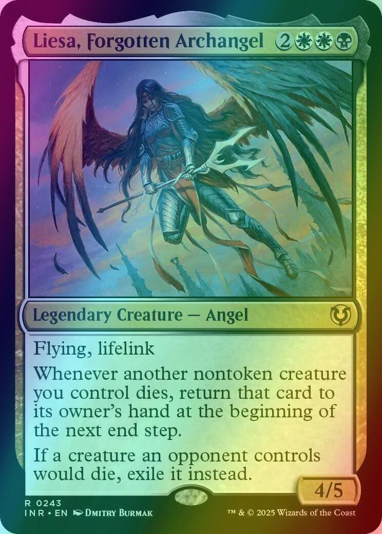 Liesa, Forgotten Archangel [243] [Innistrad Remastered] [Foil]
