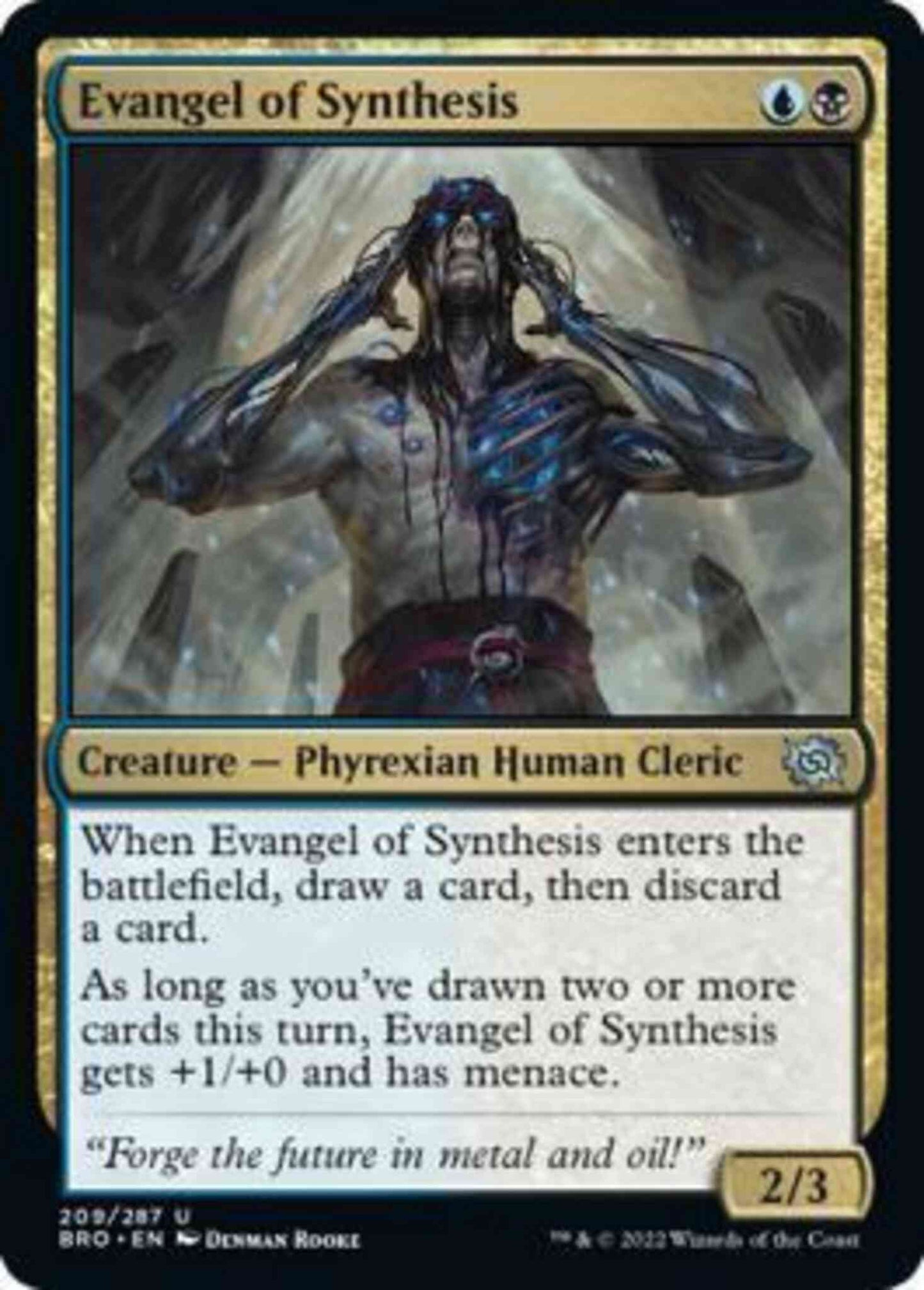 Evangel of Synthesis [209] [The Brothers' War] [Non-Foil]