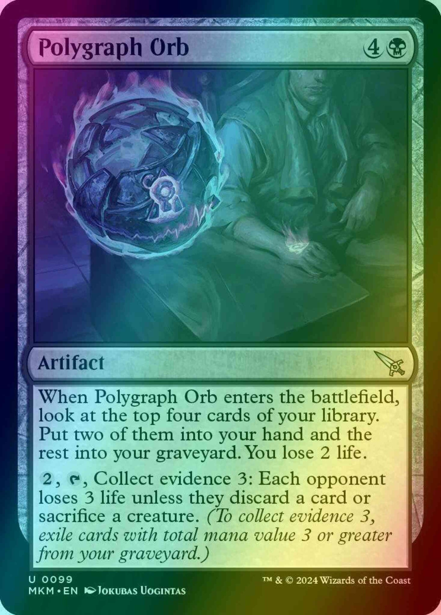 Polygraph Orb [99] [Murders at Karlov Manor] [Foil]