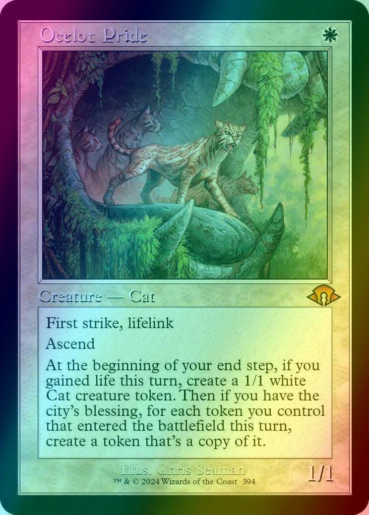 Ocelot Pride [394] [Retro Frame] [Modern Horizons 3] [Foil]