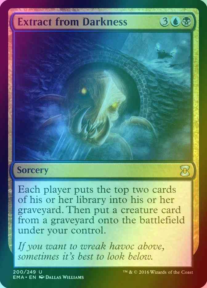 Extract from Darkness [200] [Eternal Masters] [Foil]