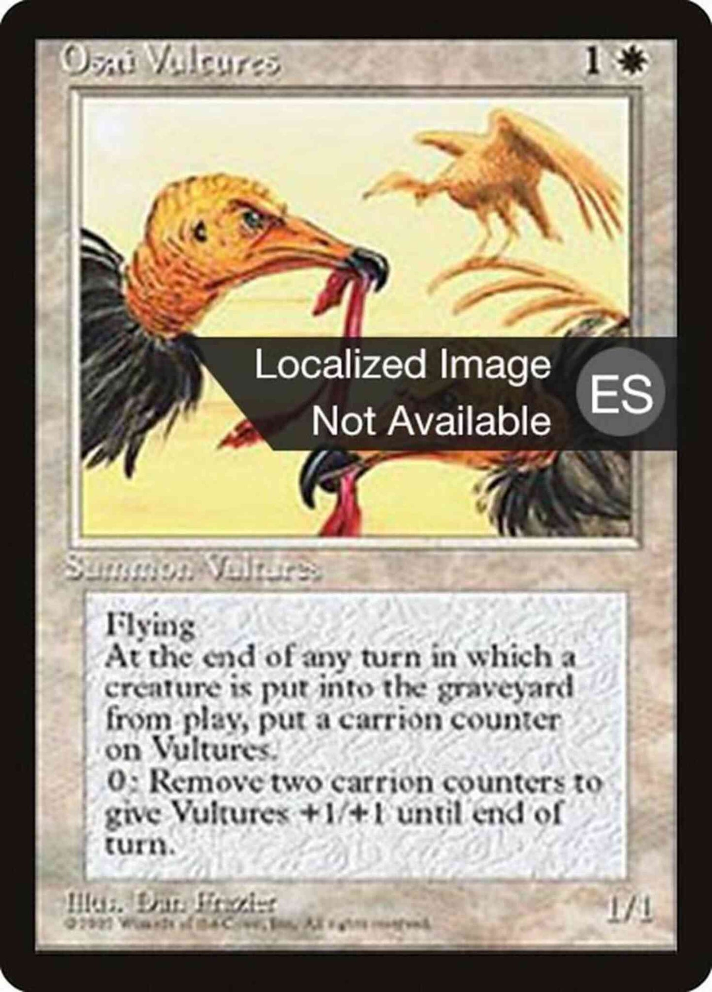 Osai Vultures - Portuguese [38] [Fourth Edition Black Border: Portuguese] [Non-Foil]