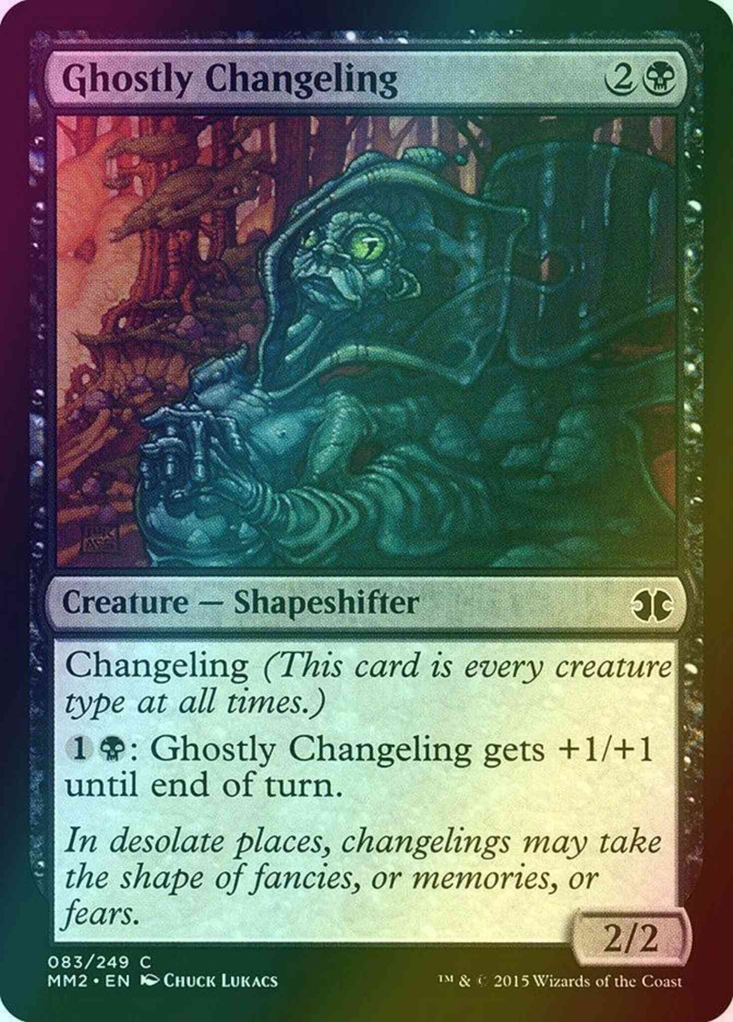 Ghostly Changeling [83] [Modern Masters 2015] [Foil]