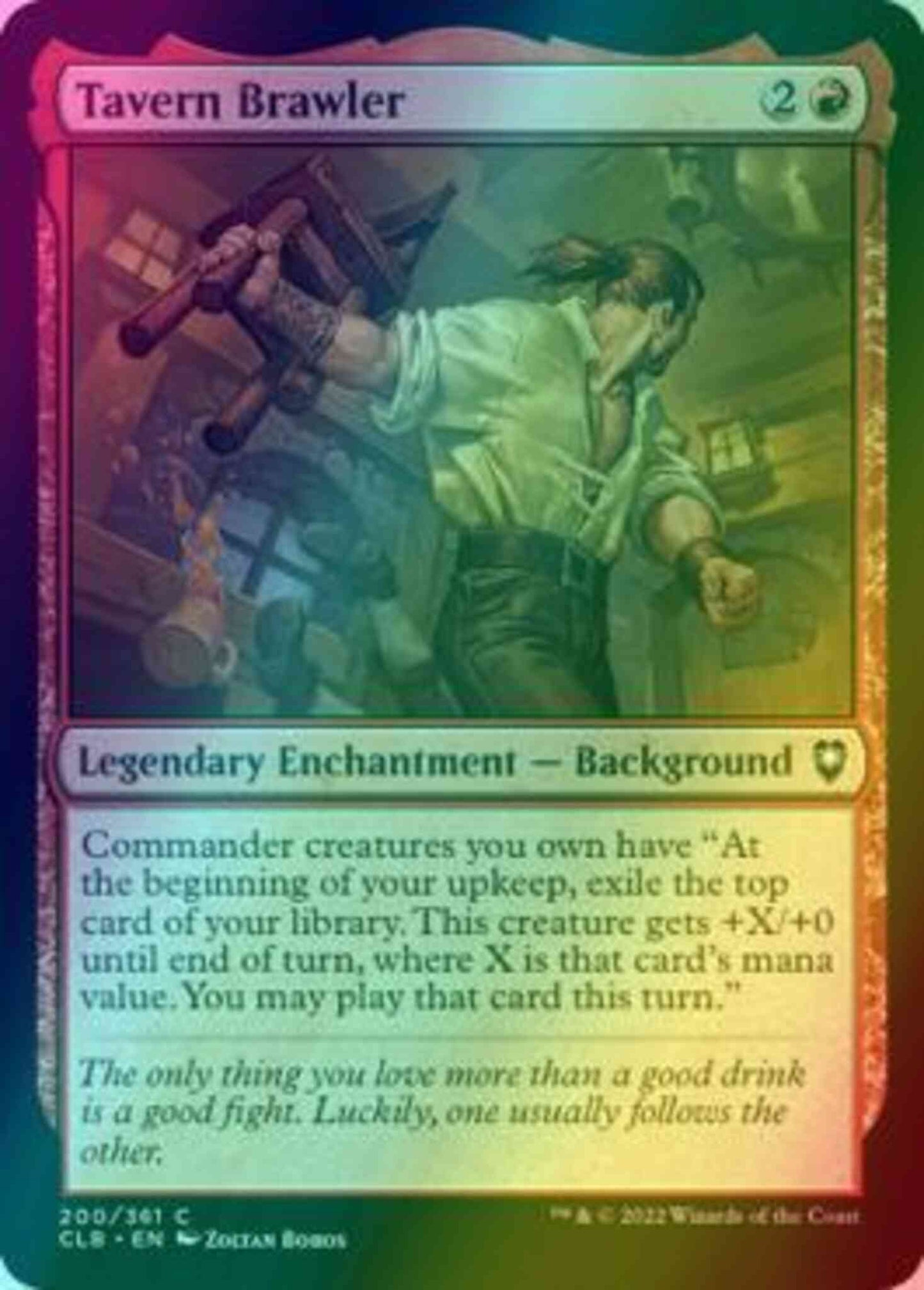 Tavern Brawler [200] [Commander Legends: Battle for Baldur's Gate] [Foil]