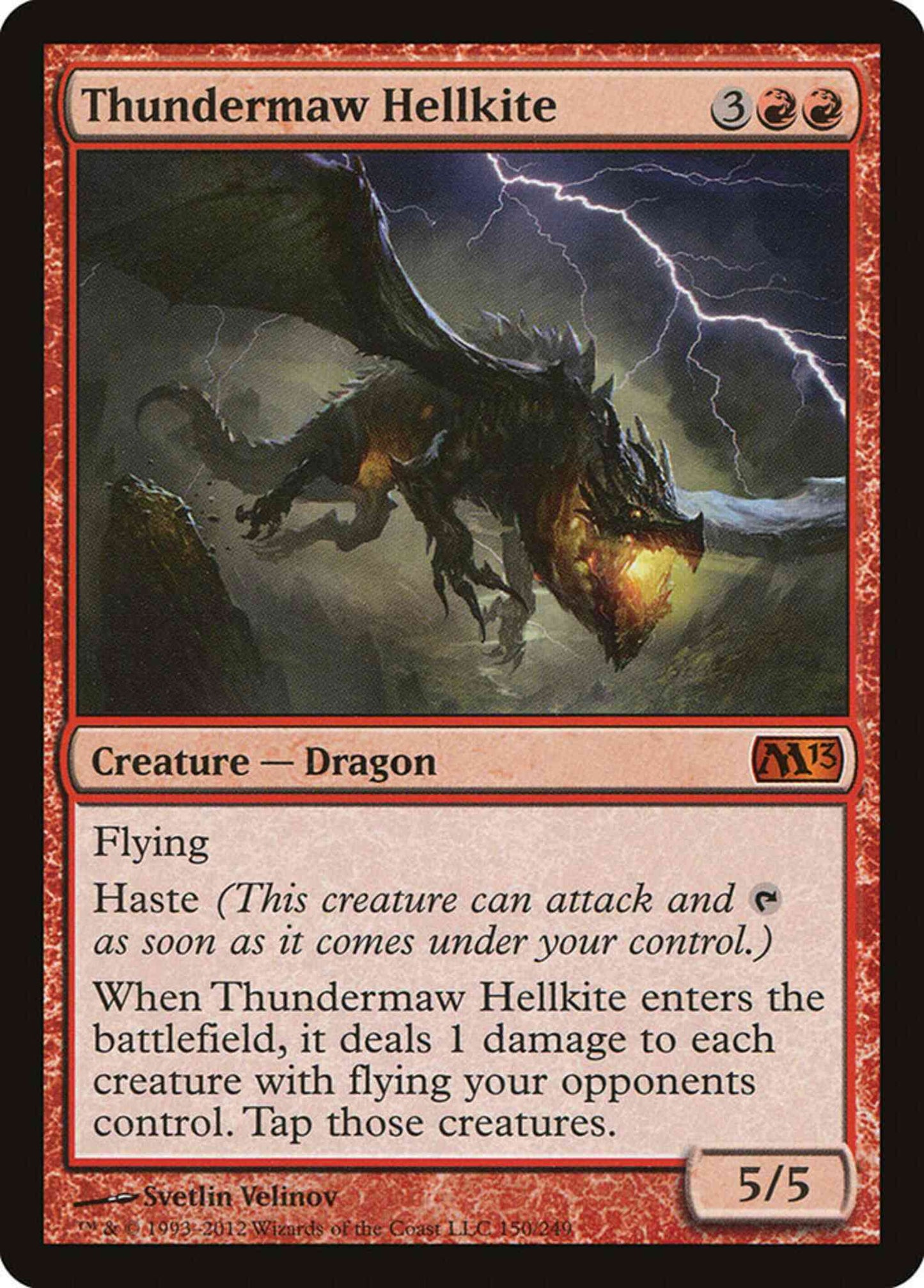 Thundermaw Hellkite [150] [Magic 2013] [Non-Foil]