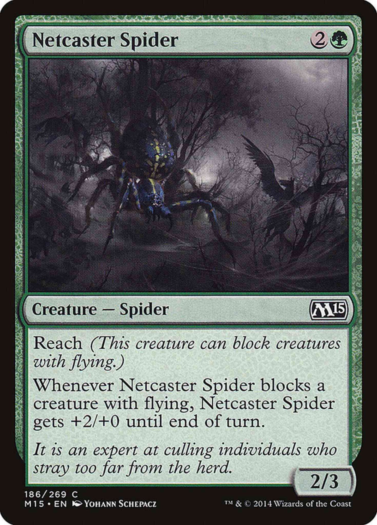 Netcaster Spider [186] [Magic 2015] [Non-Foil]