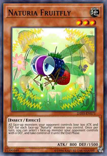 Naturia Fruitfly - DT03-EN071 - Duel Terminal Normal Parallel Rare - Duel Terminal