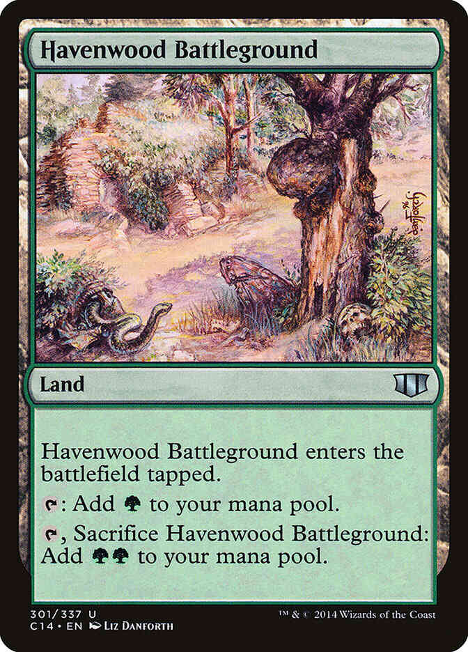 Havenwood Battleground [301] [Commander 2014] [Non-Foil]