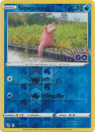 Slowpoke - 019/078 - Common [pgo-019] [Reverse Holo]
