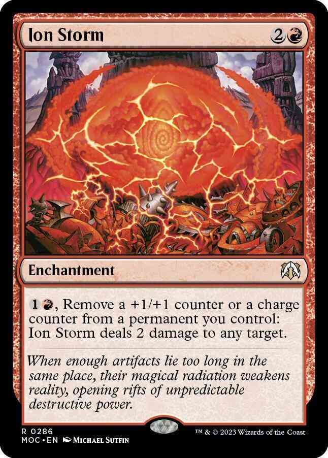 Ion Storm [286] [March of the Machine: Commander] [Non-Foil]