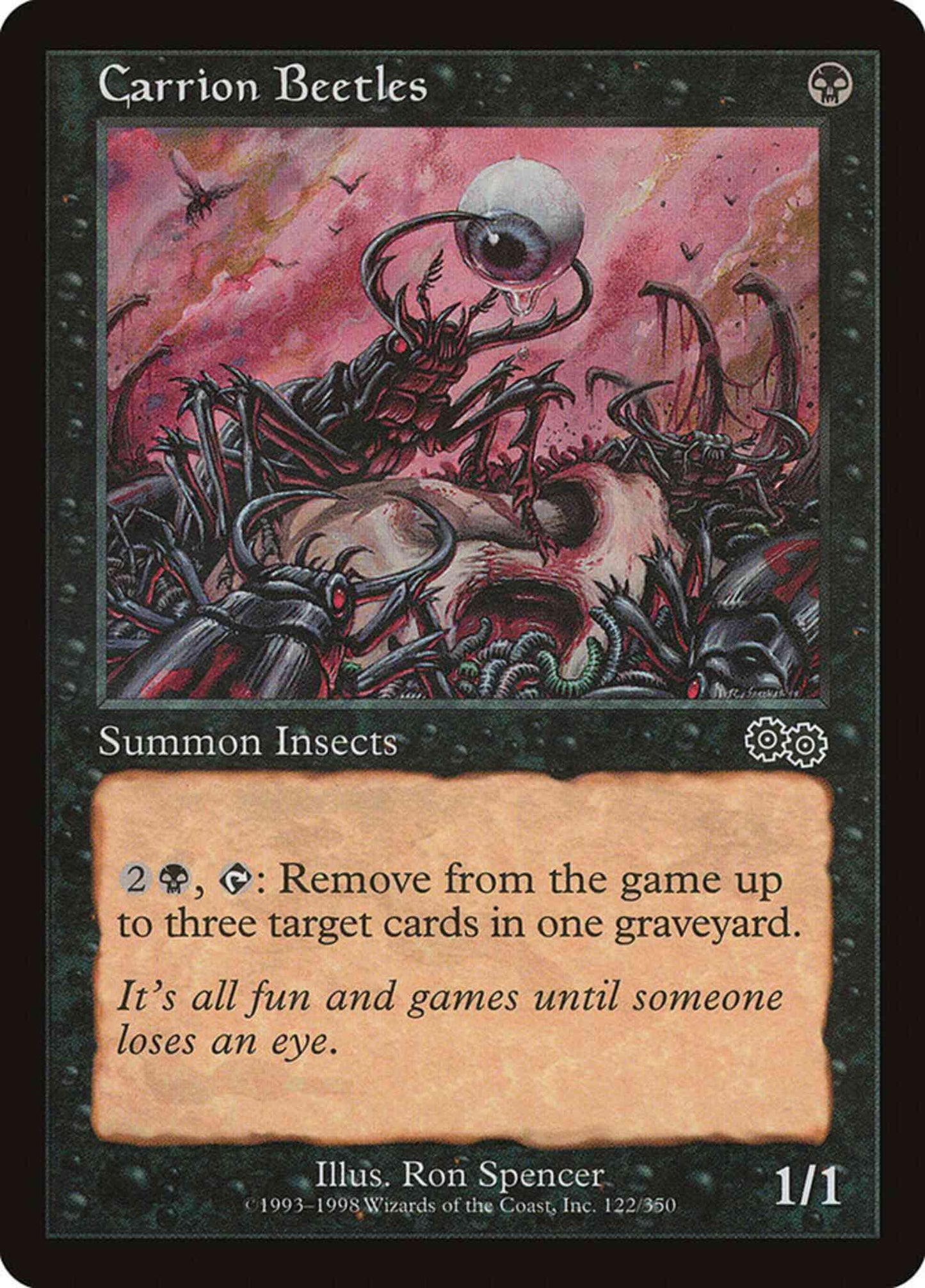 Carrion Beetles [122] [Urza's Saga] [Non-Foil]