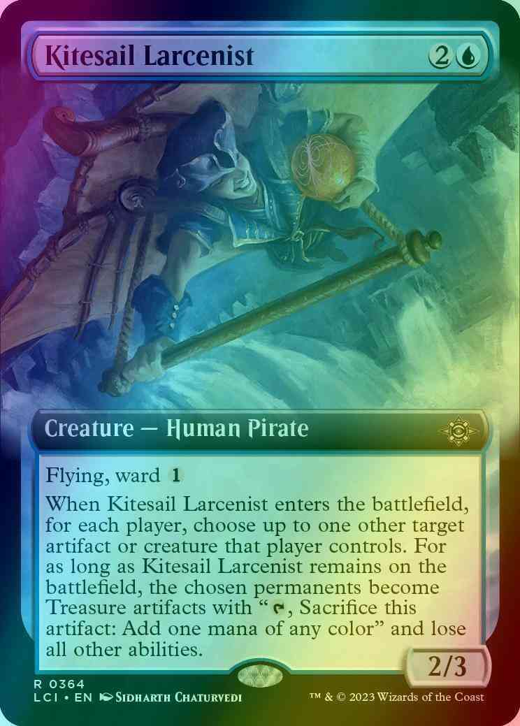Kitesail Larcenist [364] [Extended Art] [The Lost Caverns of Ixalan] [Foil]