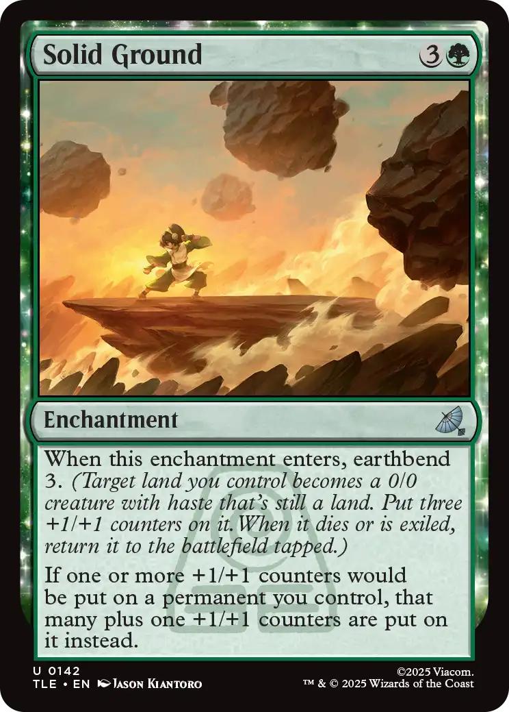 Solid Ground [142] [Avatar: The Last Airbender Eternal] [Non-Foil]