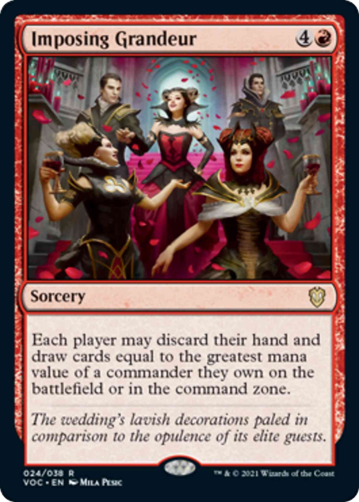 Imposing Grandeur [24] [Innistrad: Crimson Vow: Commander] [Non-Foil]