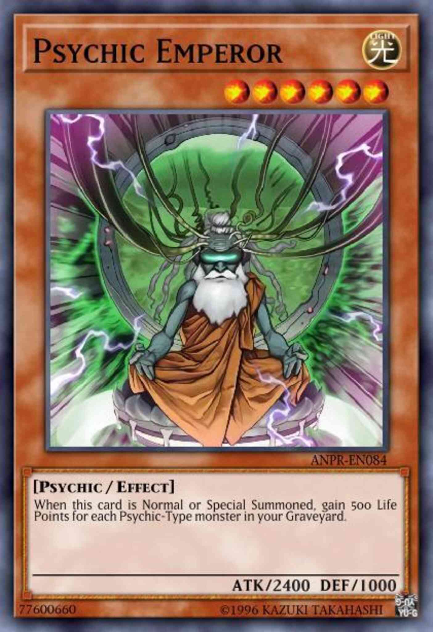 Psychic Emperor - ANPR-EN084 - Rare - 1st Edition