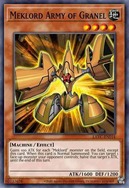 Meklord Army of Granel - BPW2-EN040 - Super Rare - 1st Edition