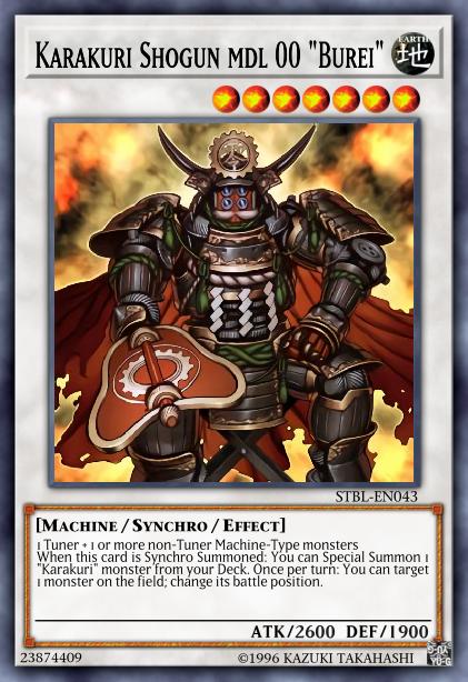 Karakuri Shogun mdl 00 "Burei" - CT10-EN009 - Super Rare - Limited