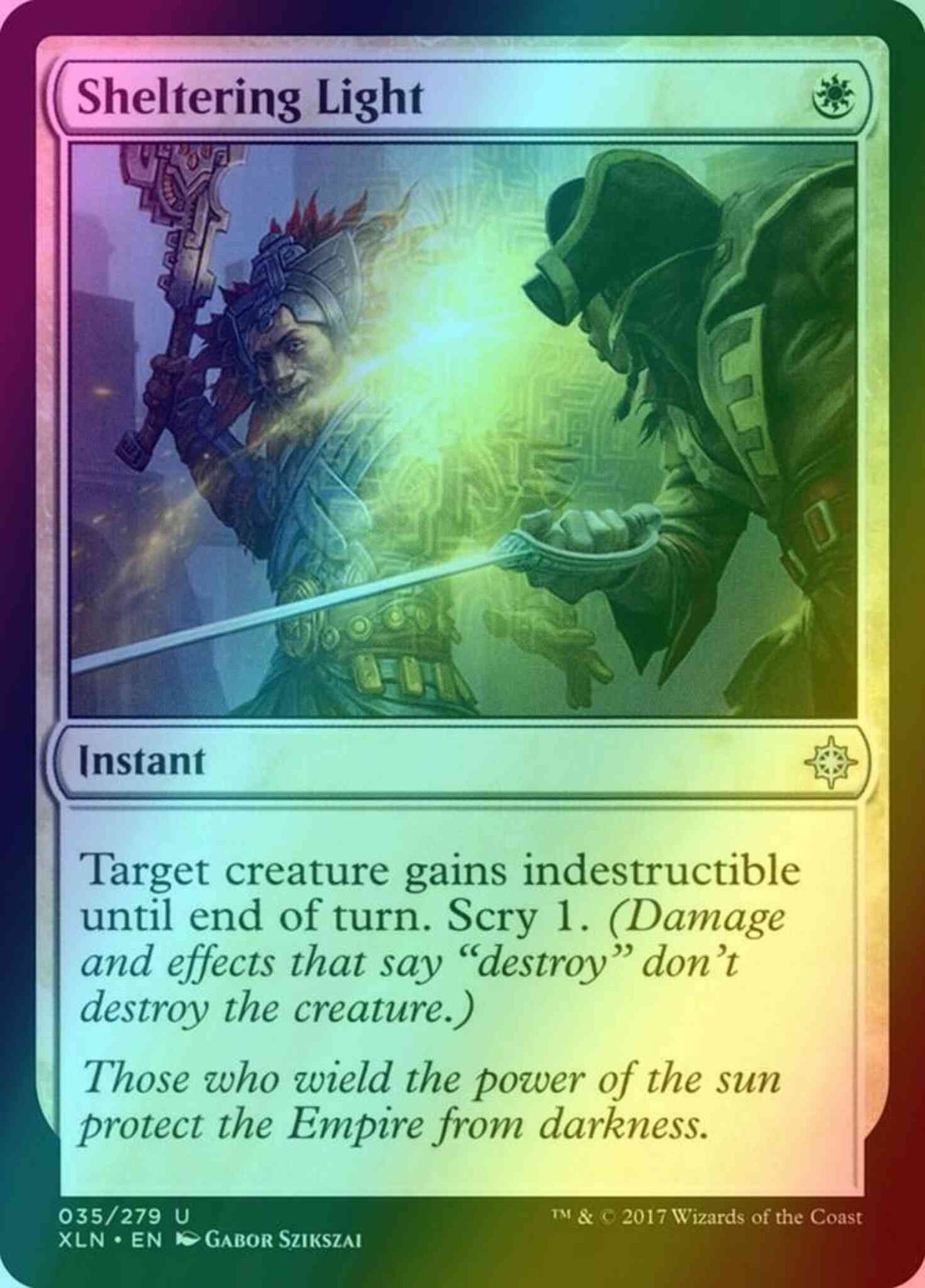 Sheltering Light [35] [Ixalan] [Foil]