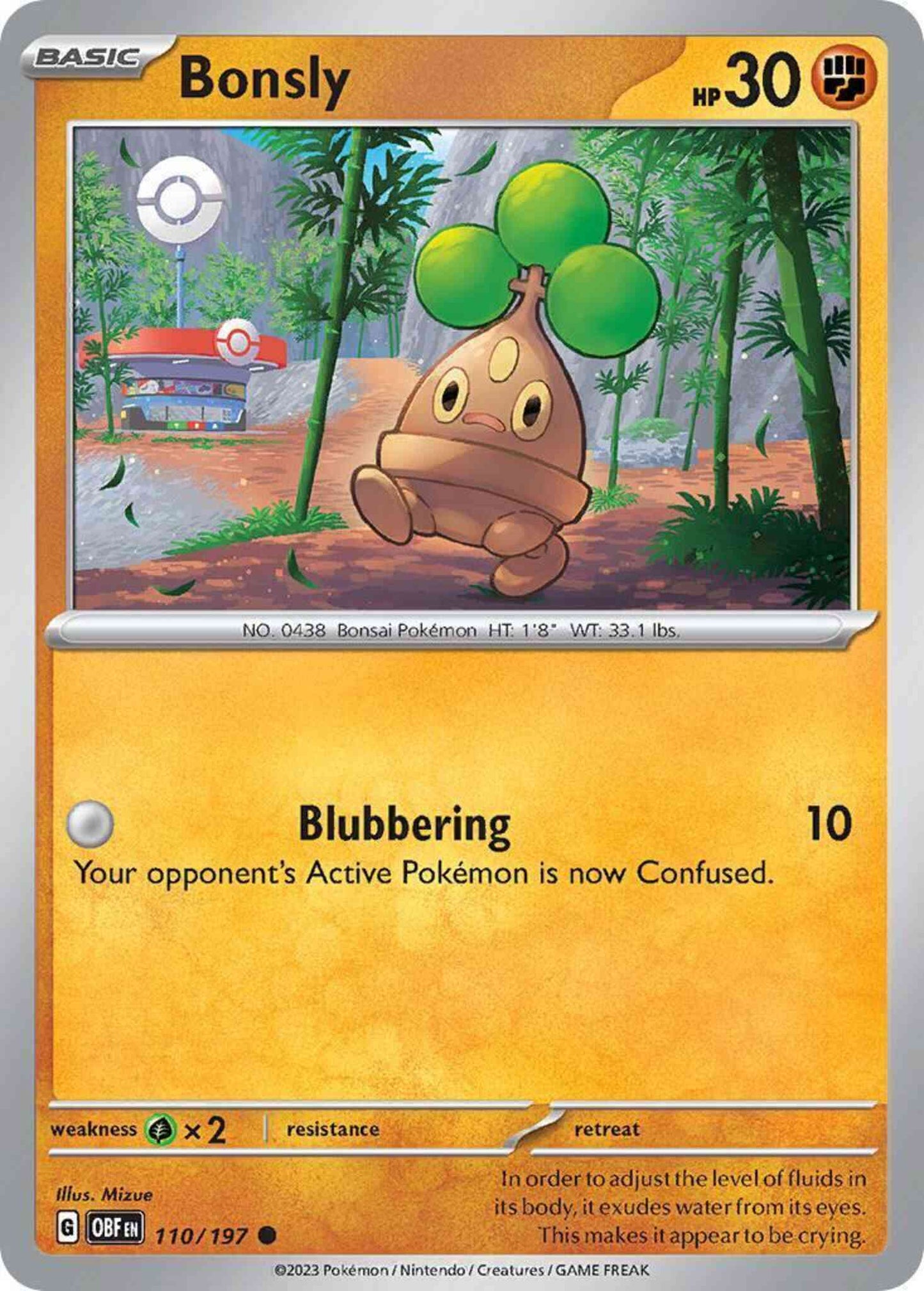 Bonsly - 110/197 - Common [sv03-110] [Non-Holo]