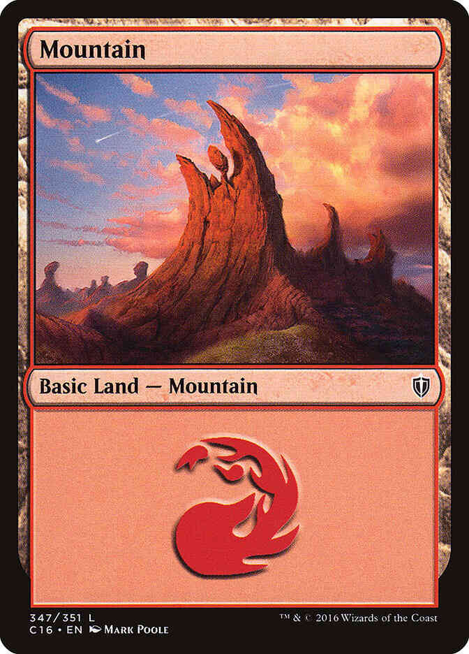 Mountain [347] [Commander 2016] [Non-Foil]