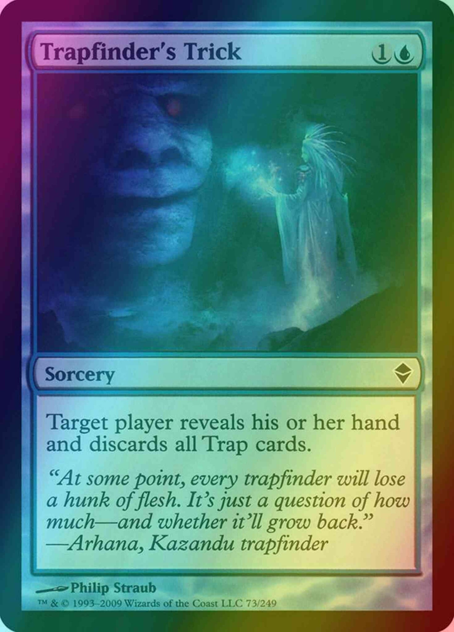 Trapfinder's Trick [73] [Zendikar] [Foil]