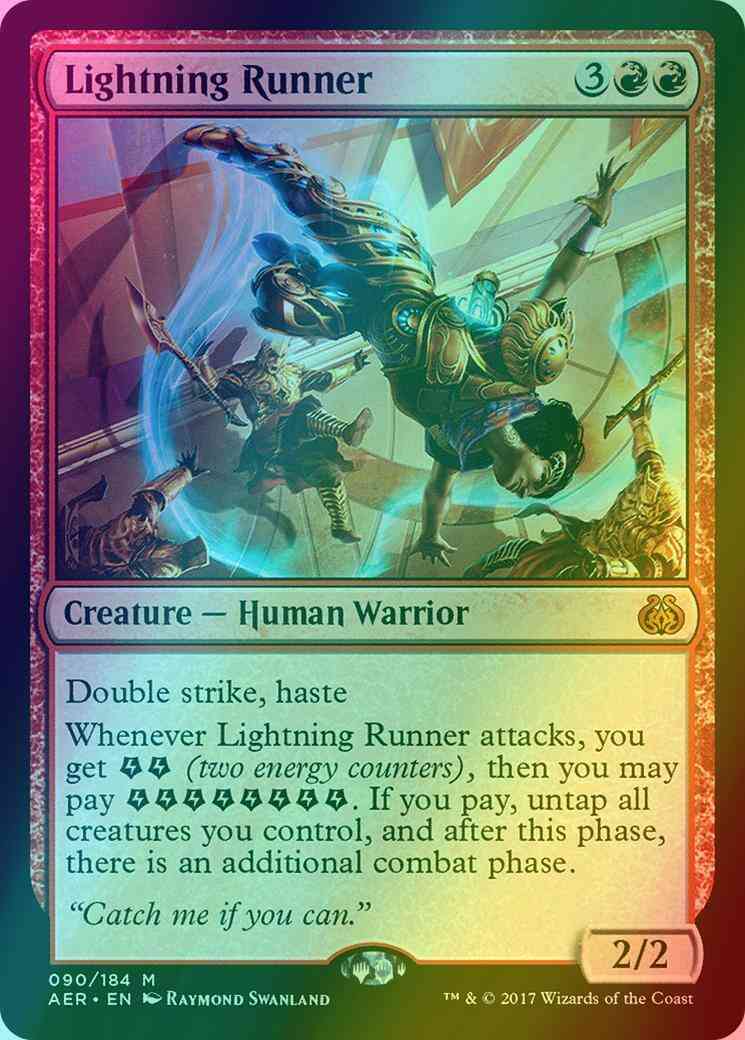 Lightning Runner [90] [Aether Revolt] [Foil]