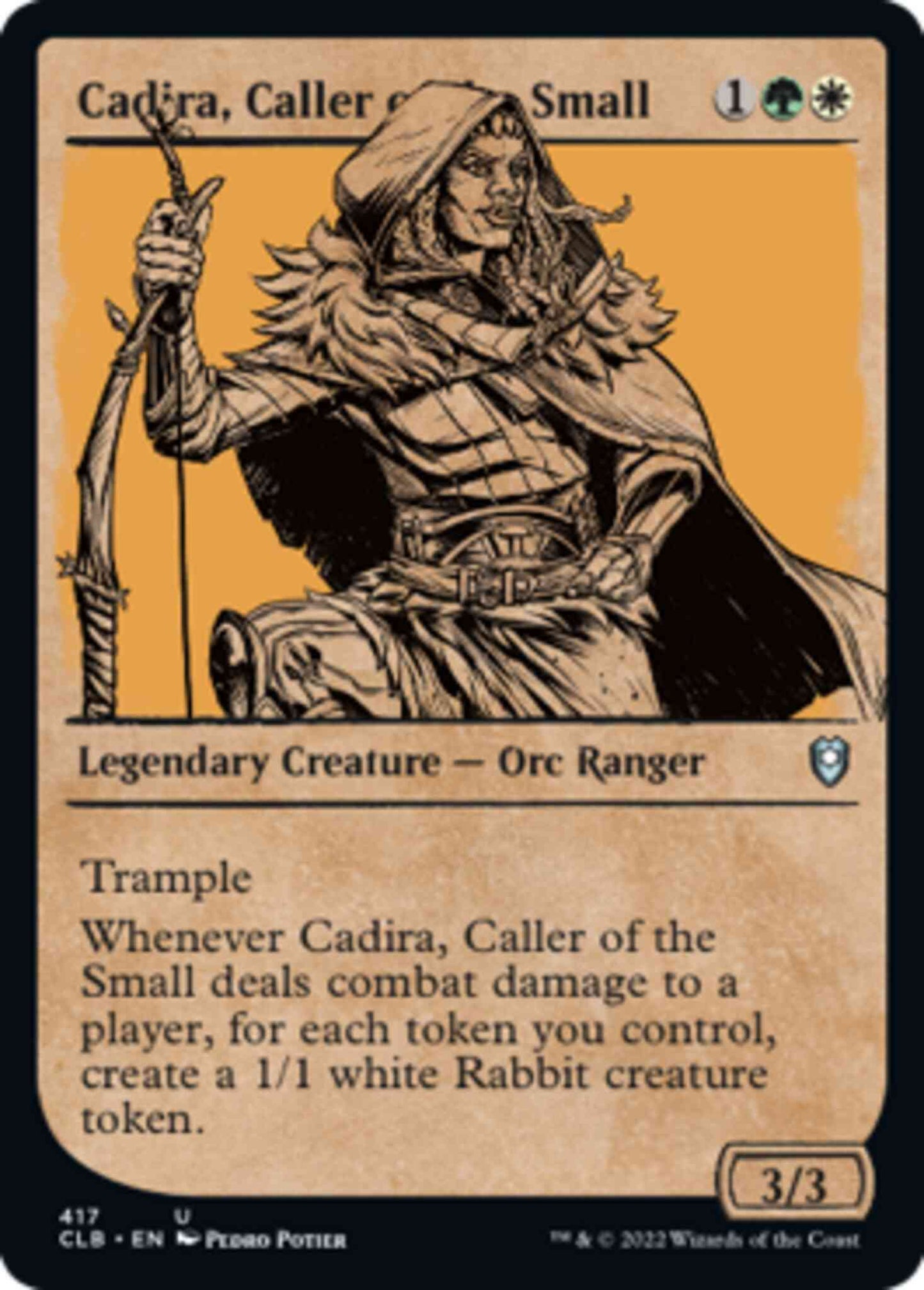 Cadira, Caller of the Small [417] [Rulebook Showcase] [Commander Legends: Battle for Baldur's Gate] [Non-Foil]