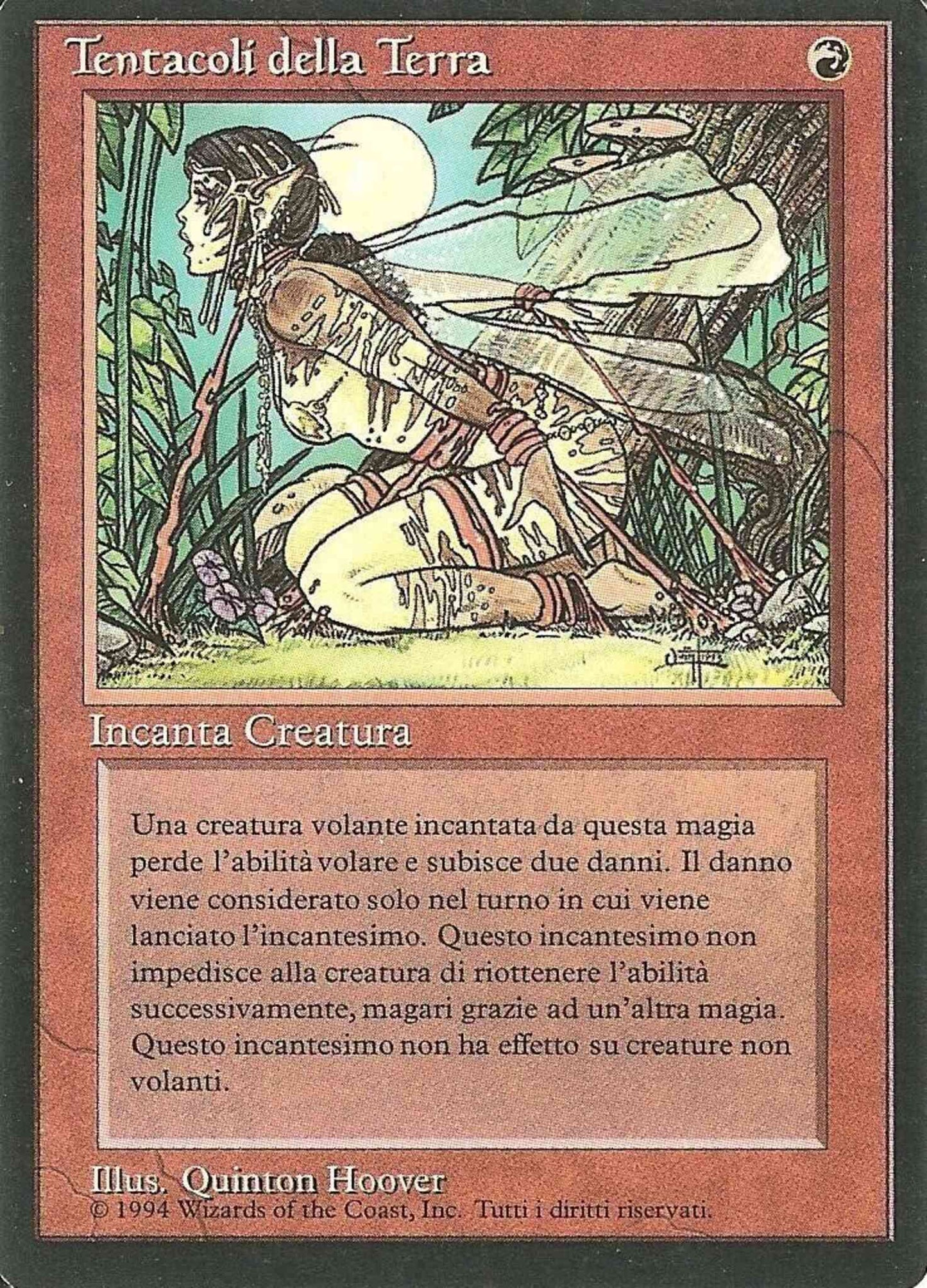 Earthbind - Italian [147] [Foreign Black Border: Italian] [Non-Foil]