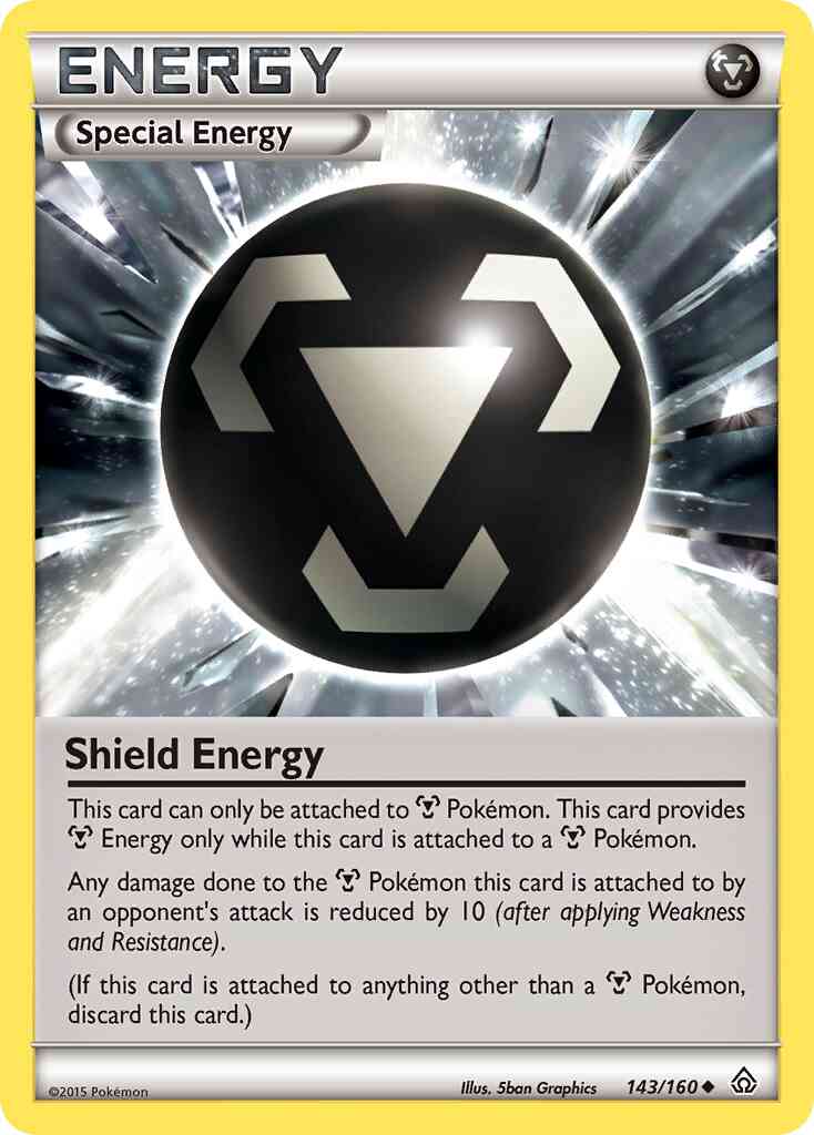 Shield Energy - 143/160 - Uncommon [xy5-143] [Non-Holo]