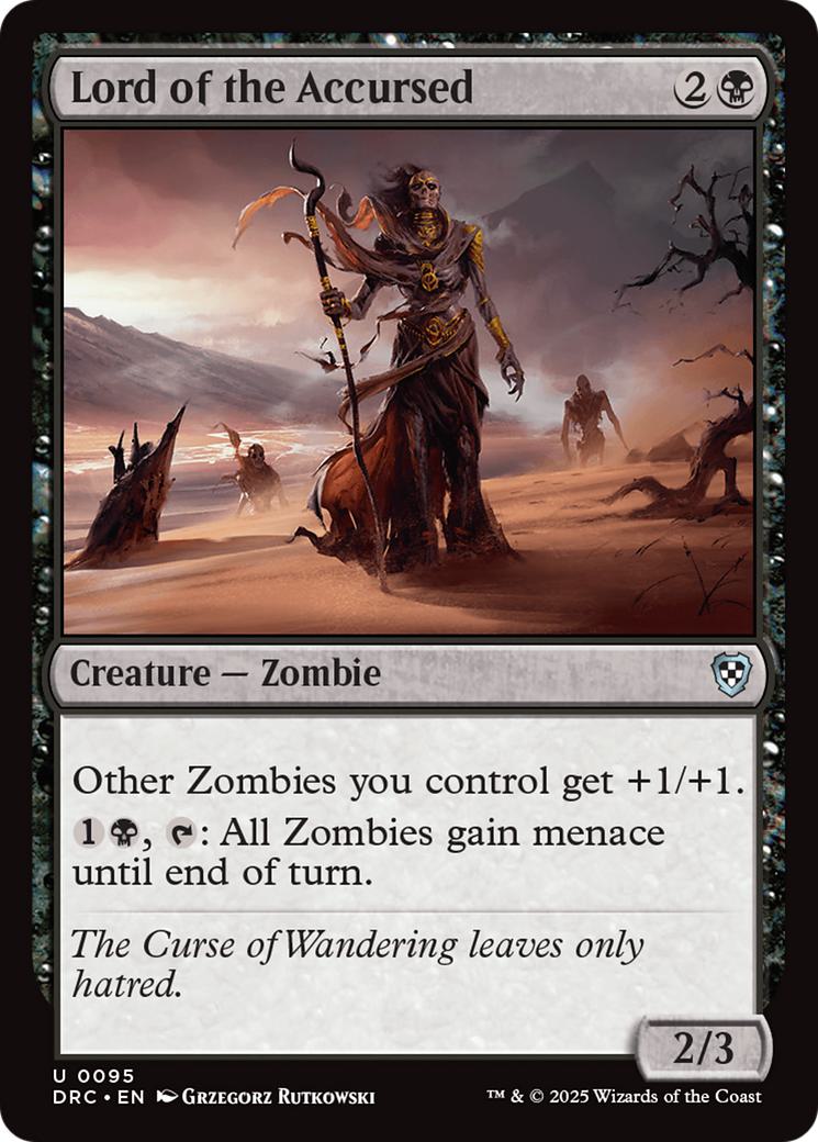 Lord of the Accursed [95] [Aetherdrift: Commander] [Non-Foil]