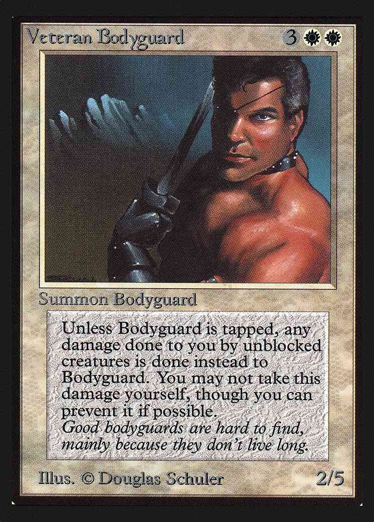 Veteran Bodyguard [42] [Intl Collectors Edition] [Non-Foil]